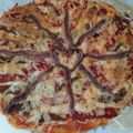 El cooksnap de Sandra cuando hizo Pizza de escalivada y anchoas.