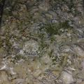 El cooksnap de Anabel Hijano cuando hizo Cocochas de bacalao y gulas.