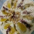 اولادي سعادتي ( ام آدم )'s cooksnap of when they made متبّل حمّص بطحينة.