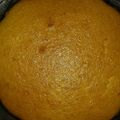 El cooksnap de Mercedes Valenzuela cuando hizo Budín de naranja.