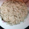 Sheenay Khan's cooksnap of when they made Zeera rice.