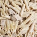 Andy T's cooksnap of when they made Buffalo chicken pasta.
