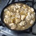 El cooksnap de Emilio Dolivo cuando hizo Pollo a la naranja.