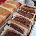 Cooksnap dari Diyana Wie untuk resep Roti Tawar Belang-belang (Tanpa Telur, Empuk!)