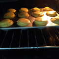 El cooksnap de Corina Buga cuando hizo Magdalenas caseras.