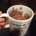 El cooksnap de Gabriela Martusciello cuando hizo Chocolate Caliente.