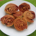 Lucy Gichinga 's cooksnap of when they made Cinnamon Rolls.