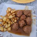 El cooksnap de Carlos Moreno cuando hizo Albóndigas en salsa de sopa de cebolla.