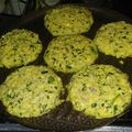 El cooksnap de Zully cuando hizo Hamburguesas de lentejas.