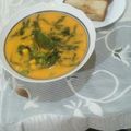 Keya Mandal's cooksnap of when they made ক্রিম অফ স্পিন্যাচ স্যুপ (cream of spinach soup recipe in Bengali).