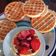El cooksnap de Cristian Gonzalez cuando hizo Masa de un riquísimo waffle 🧇 😍.