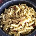 El cooksnap de Jose Luis cuando hizo Espaguetis al Pesto con chicha.