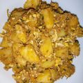 Anamta Azeem's cooksnap of when they made Potato with scramble egg.