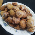 El cooksnap de Sazabeth cuando hizo Buñuelos rellenos con plátano.