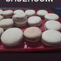 El cooksnap de Antonela Mancuso cuando hizo Alfajores de maicena.