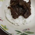 Cooksnap dari faidah untuk resep Simple Dry Gyudon - Sapi iris kering
