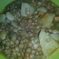 El cooksnap de M@bel cuando hizo Guiso de lentejas vegano.