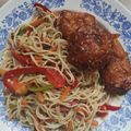 Ambrus Ágnes Cooksnap-ja, amikor elkészítette a(z) Kínai pirított tészta szezámmagos csirkével receptet.