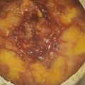 El cooksnap de Barbara Montañez cuando hizo Torta Volteada de Piña.