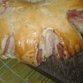 El cooksnap de Ana Perez cuando hizo Rosca de jamón y queso.