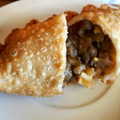 El cooksnap de Nadia.. cuando hizo Empanadas de carne cortadas a cuchillo fritas.