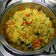 El cooksnap de Javi cuando hizo Couscous con verduras, pollo y cúrcuma.