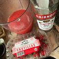 El cooksnap de Cincinnati cuando hizo Bebida de frutilla y vodka.