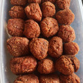 El cooksnap de Rocio Guerra-Librero Bonilla cuando hizo 211. Longanizas veganas de alubias y soja texturizada.