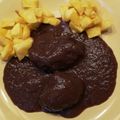 El cooksnap de Luis Gimenez cuando hizo Galtas de Cerdo en Vino Tinto Ribera del Duero.
