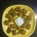 Saroj Shah's cooksnap of when they made મેથી ના ગોટા(Methi Gota Recipe In Gujarati).