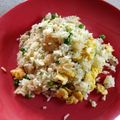El cooksnap de Mercedes Mmag cuando hizo Arroz frito tres delicias.(Thermomix).