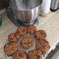 Orsolya Miklós Cooksnap-ja, amikor elkészítette a(z) Banános-csokis muffin receptet.