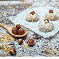 کوک اسنپ سارا بعد از امتحان کردن دسر فندقی رژیمی.