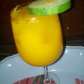 Mss Leemah's Dd's cooksnap of when they made Mango lemonade!.