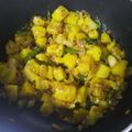 Charusheela Prabhu's cooksnap of when they made बटाटा भाजी (सात्विक भाजी) (Batata Bhaji Recipe In Marathi).