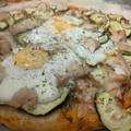 El cooksnap de Irene-Guirao cuando hizo Pizza casera con calabacín y champiñones.