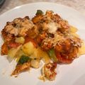 Dalma_1 Cooksnap-ja, amikor elkészítette a(z) Tepsis csirkemell zöldségágyon receptet.