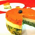 sangeeta Sethi's cooksnap of when they made Tri Colour Idli.
