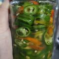 Cooksnap cherita lensa semasa beliau membuat Cili Jeruk Rangup.