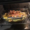 El cooksnap de emobe cuando hizo Lubina con gambas al horno en dos tiempos.