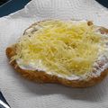 Barbara Manole Cooksnap-ja, amikor elkészítette a(z) Teljes kiőrlésű lángos receptet.