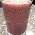 El cooksnap de Carolina Olivera G. cuando hizo Licuado smoothie de ciruelas y pera.