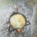 El cooksnap de Marga cuando hizo Guiso de patatas y alcachofas con pollo.