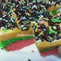 Cooksnap dari Dian Mommy Ole & Michelle untuk resep Bolu kukus pelangi 2 telur