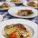 El cooksnap de Equipo Cookpad cuando hizo Pollo al horno sobre cama de patatas.