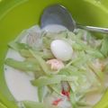 Cooksnap dari Dapoer Ngebul Nat untuk resep Labu siam telur puyuh dan udang kuah santan