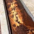 El cooksnap de Andrea Lima cuando hizo Budín marmolado.