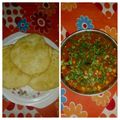 Rimpa Bose Deb's cooksnap of when they made Chole bhature.