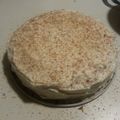 tanlladwyr2003's cooksnap of when they made Vanilla cake with coffee butter cream frosting.