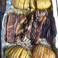 El cooksnap de Natacha Bahamonde cuando hizo Churrasco al horno con especias.